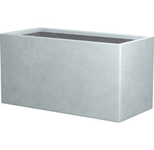 Truhlík umělý kámen Lafiora Emilia L 79 cm světle šedý-thumb-0