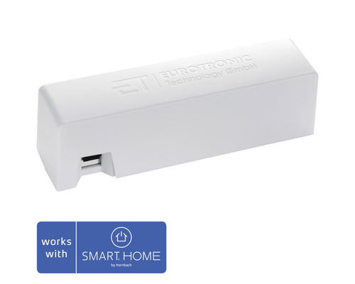 Optický dveřní/okenní kontakt Eurotronic Z-Wave Plus 700203 bílý - kompatibilní se SMART HOME by hornbach