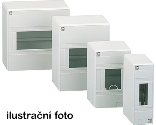 Různé rozvodné skříně různých velikostí