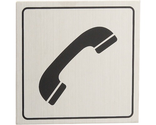 Piktogram "TELEFON" 80x80 mm, samolepka