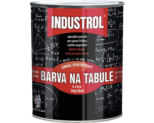 Barva na školní tabule Industrol S2122 0,6 l černá