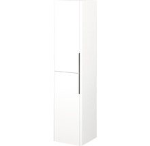 Koupelnová skříňka vysoká Dřevojas DOUBLE SVD2 35 bílá lak-thumb-0