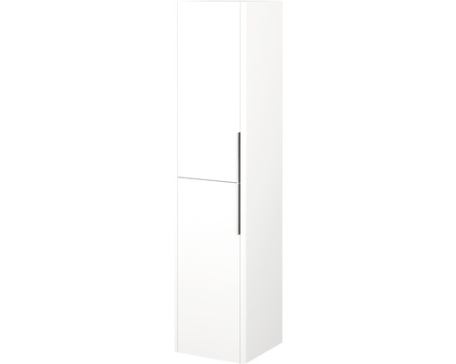 Koupelnová skříňka vysoká Dřevojas DOUBLE SVD2 35 bílá lak