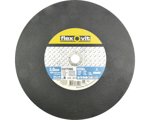 Řezný kotouč na ocel Ø 350x3x25,4 mm Řezný kotouč Flexovit pro řezání oceli, tloušťka 3 milimetry