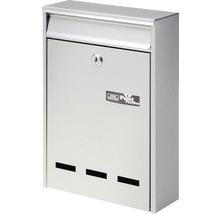 Nerezová poštovní schránka s okénkem