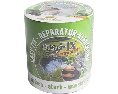 Opravná samolepicí páska Heissner easy FIX 150 x 10 cm černá Heissner Easy Fix opravná lepicí páska role