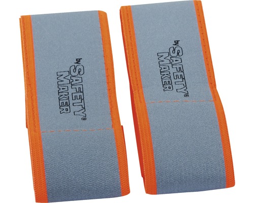 Dva bezpečnostní náramky s reflexními pruhy