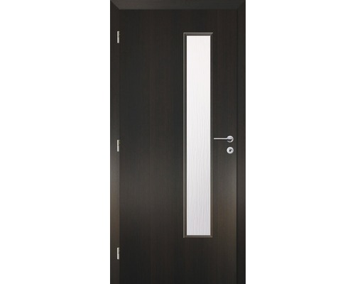 Interiérové dveře Solodoor Zenit 22 prosklené 80 L fólie wenge