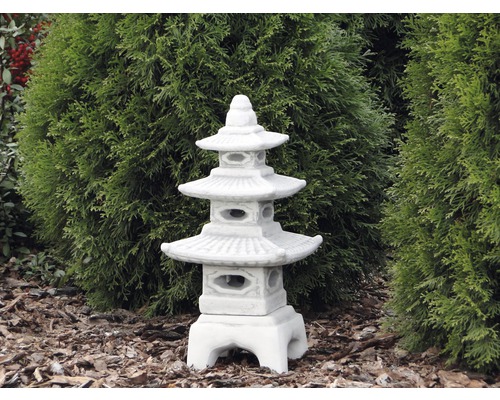 Japonská lampa Zen XL 46 cm bílá