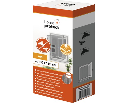 Balení sluneční clony proti hmyzu do oken, maximálně 130 x 150 cm