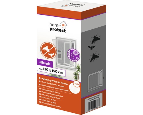 Balení rouna proti pylu na okna, maximální rozměr 130 x 150 centimetrů