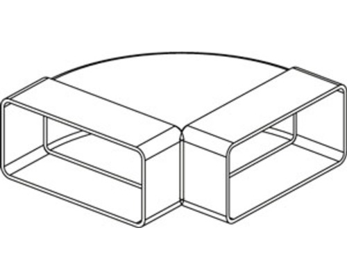 Rohový díl kabelového kanálu