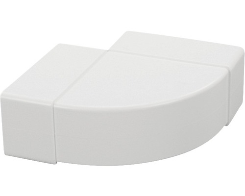 Rohový díl kabelového kanálu pro instalaci kabelových kanálů