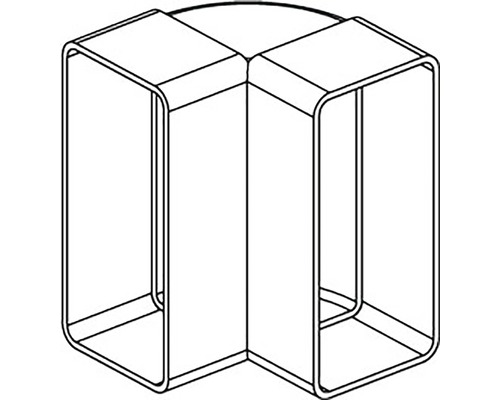 Rohový spoj pro čtyřhranné trubky