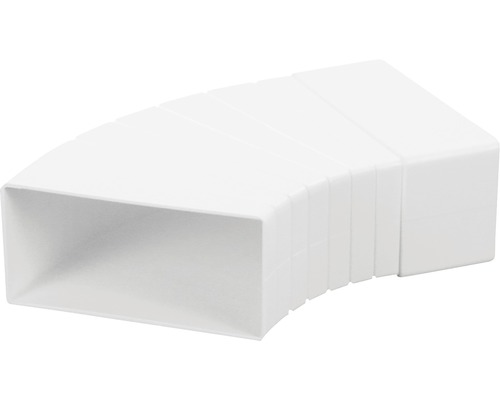 Úhelník HACO CKW plochý 45° 2 x 110 x 55 mm plastový bílý
