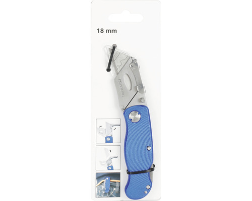 Řezací nůž na koberce s 18milimetrovou čepelí