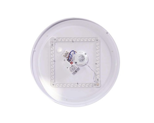 Vnitřní pohled na kulaté stropní svítidlo s LED technologií