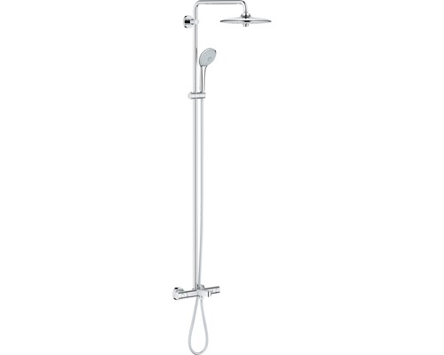 Sprchový systém s termostatickou baterií a vanovým výtokem GROHE Euphoria System 260 chrom 27475001