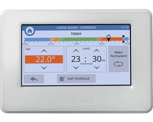 Prostorový termostat Honeywell s digitálním displejem