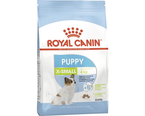 Granule pro psy Royal Canin SHN X-Small Junior 1,5 kg Royal Canin Puppy X-Small suché krmivo pro štěňata, balení 4 kilogramy