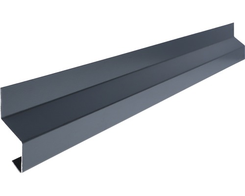 Okapní profil ke stěně Precit Smart anthracite grey 1 m Střešní okrajový úhelník z kovu