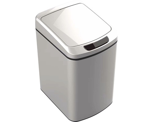 Bezdotykový odpadkový koš do koupelny iQ-Tech Quadrat 15 litrů