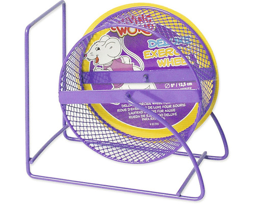 Kolotoč pro hlodavce Living World Deluxe se stojanem Ø 12,5 cm Kolotoč pro hlodavce Living World Deluxe se stojanem Ø 12,5 cm