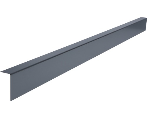 L - Profil Precit Roof Smart anthracite grey 60 mm 2 m Kovový zakončovací profil