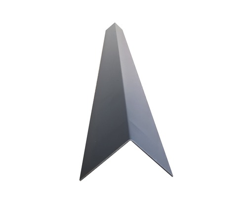 Šedý rohový profil