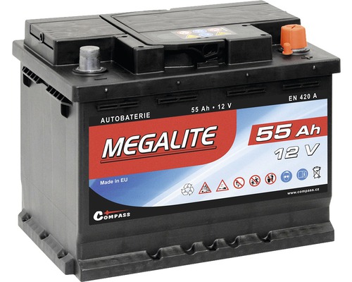 Autobaterie Megalite 27562, 55 Ah