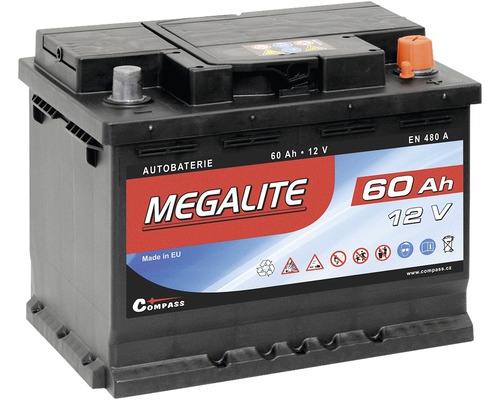 Autobaterie Megalite 27563, 60 Ah