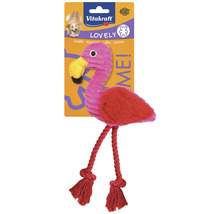 Hračka pro psy Vitakraft plameňák plyšový 30 cm