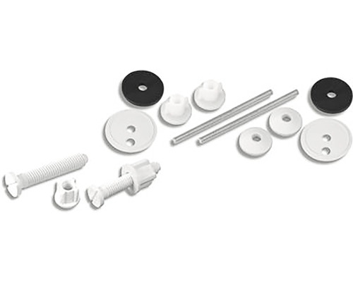 Upevňovací sada pro WC sedátka se šrouby, maticemi a podložkami