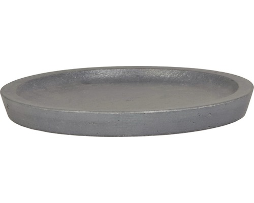Podmiska betonová Lafiora Ø 36 cm tmavě šedá