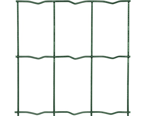 Svařované pletivo PILECKÝ Pilonet Middle Zn + PVC 100 cm x 25 m zelené Detailní pohled na zelený pletivový plot