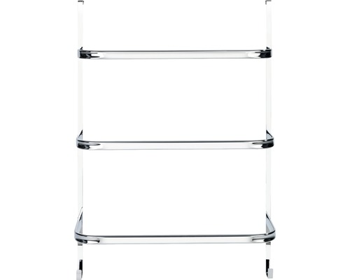 Držák na ručníky se třemi tyčemi z kovu