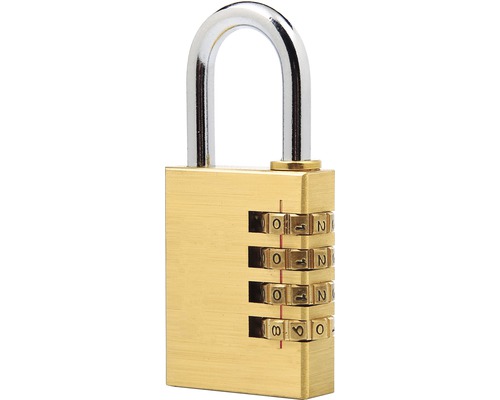 Visací zámek s číselnou kombinací