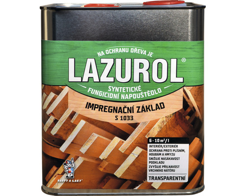 Lazurol S1033 impregnační základ 2,5 l čirý