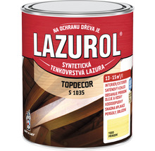 Lazura na dřevo Lazurol Topdecor S1035 T00 přírodní 0,75 l