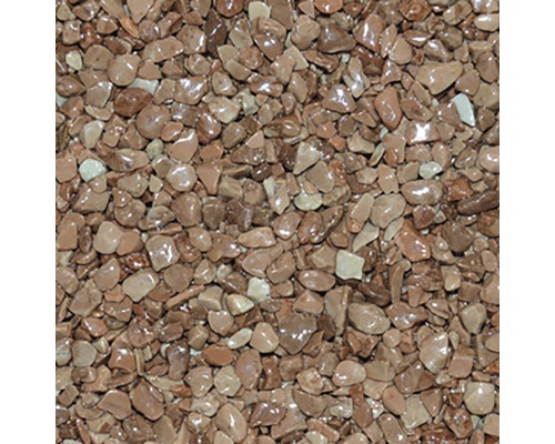 Dekorativní materiál Kámen Den Braven 3 - 6 mm balení 25 kg hnědá Detailní záběr okrasné drti