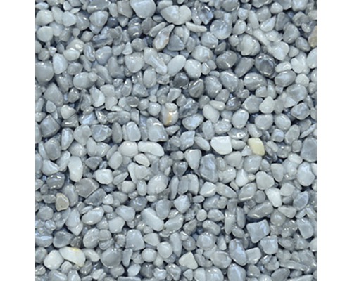 Dekorativní materiál Kámen Den Braven 3 - 6 mm balení 25 kg šedá Detailní záběr na okrasný štěrk