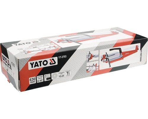 Řezačka dlaždic Yato v obalu