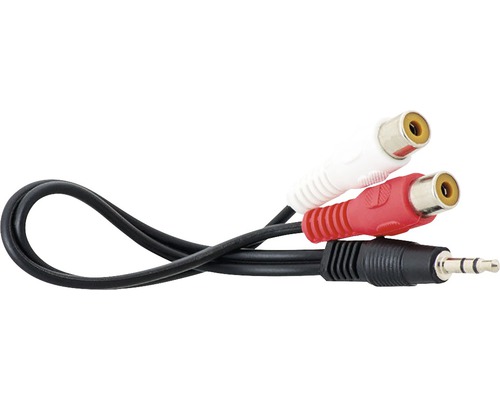 Audio kabel 3,5mm 2x cinch 1,5m