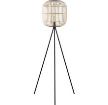 Stojací lampa Eglo 43219 BORDESLEY E27 1x28 W světlé dřevo