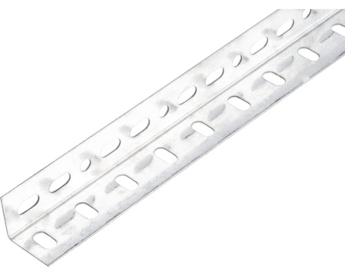 L profil Conceptor perforovaný pozinkovaný 35x35x1 mm, 1m Děrovaný úhelník z kovu