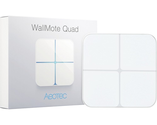 Aeotec WallMote Quad s obalem