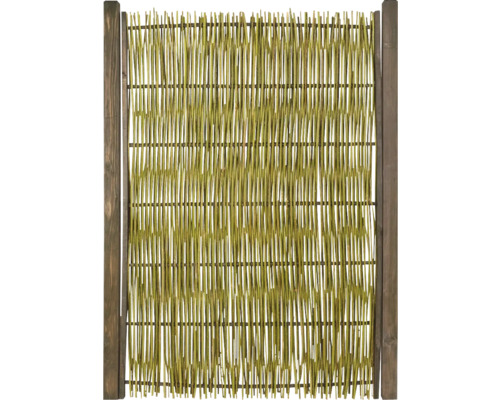 Vrbový plot s dřevěným rámem do zahrady