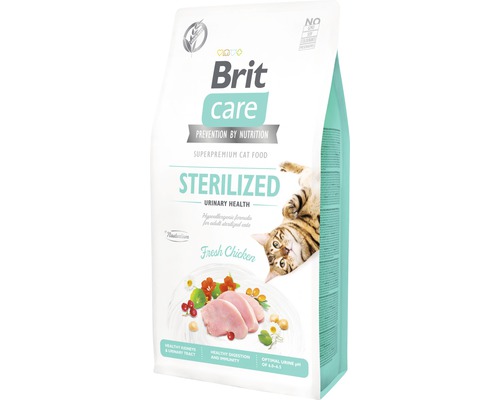 Granule pro kočky Brit Care Cat Grain-Free STERILIZED URINARY HEALTH 7 kg-0