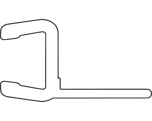 Lišta profilu k zavěšení