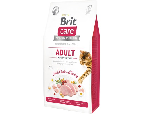 Granule pro kočky Brit Care Cat Grain-Free ADULT ACTIVITY SUPPORT 7 kg